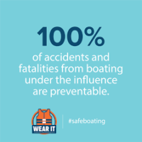 Boating Under the Influence is not tolerated in any Way, Shape, or Form